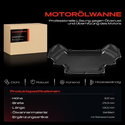 Frankberg 1x Ölwanne Motorölwanne für Mercedes-Benz W211 A207 C207 S211 W212 S212 W203 W204 S203 C209 X204 Bild Frankberg 1x Ölwanne Motorölwanne für Mercedes-Benz W211 A207 C207 S211 W212 S212 W203 W204 S203 C209 X204