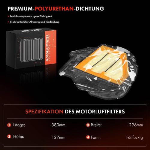 1x Luftfilter Filtereinsatz für BMW F06 F07 F10 E71 Alpina B5 B6 B7 F01 F12 Bild 1x Luftfilter Filtereinsatz für BMW F06 F07 F10 E71 Alpina B5 B6 B7 F01 F12