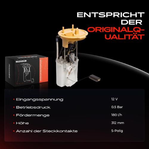 1x Kraftstoffpumpe für VW Passat 3C2 Passat CC 357 Passat Variant 3C5 2.0L 2005-2012 Bild 1x Kraftstoffpumpe für VW Passat 3C2 Passat CC 357 Passat Variant 3C5 2.0L 2005-2012