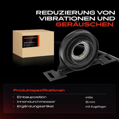 1x Lagerung Gelenkwelle Kardanwellenlager für BMW 7er E38 730d 740d 740i 750i Bild 1x Lagerung Gelenkwelle Kardanwellenlager für BMW 7er E38 730d 740d 740i 750i