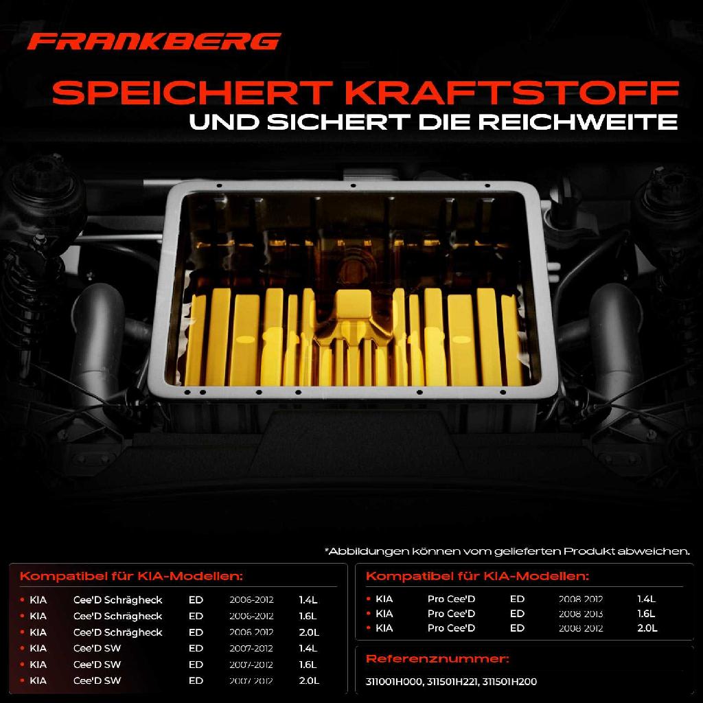 1x Kraftstofftank Kraftstoffbehälter für KIA Cee'D SW ED 1.4L-2.0L