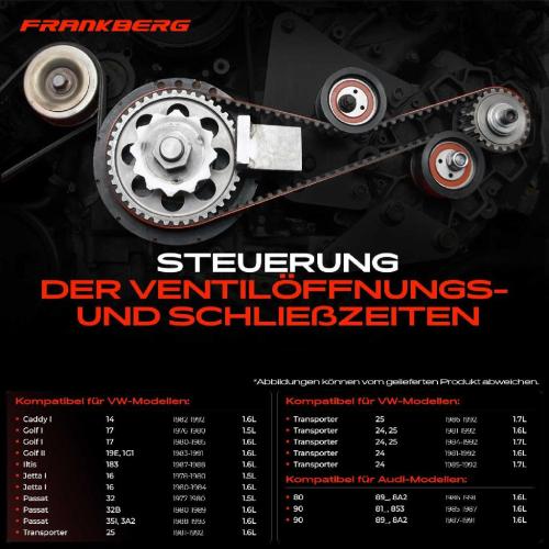 1x Zahnriemensatz Zahnriemen für VW Golf I Passat Jetta Transporter T3 Audi 80 90 Bild 1x Zahnriemensatz Zahnriemen für VW Golf I Passat Jetta Transporter T3 Audi 80 90