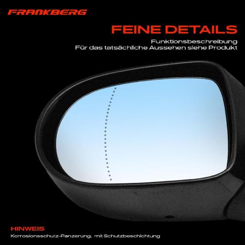 1x Außenspiegel Links für Renault Clio III BR0/1 CR0/1 Grandtour KR0/1 2005-2009 Bild 1x Außenspiegel Links für Renault Clio III BR0/1 CR0/1 Grandtour KR0/1 2005-2009