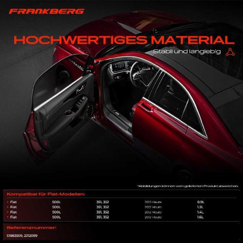 1x Türfeststeller Türfangband Türstopper Hinten für Fiat 500L 351 352 0.9L 1.3L 1.4L 1.6L Bj ab 2012 Bild 1x Türfeststeller Türfangband Türstopper Hinten für Fiat 500L 351 352 0.9L 1.3L 1.4L 1.6L Bj ab 2012