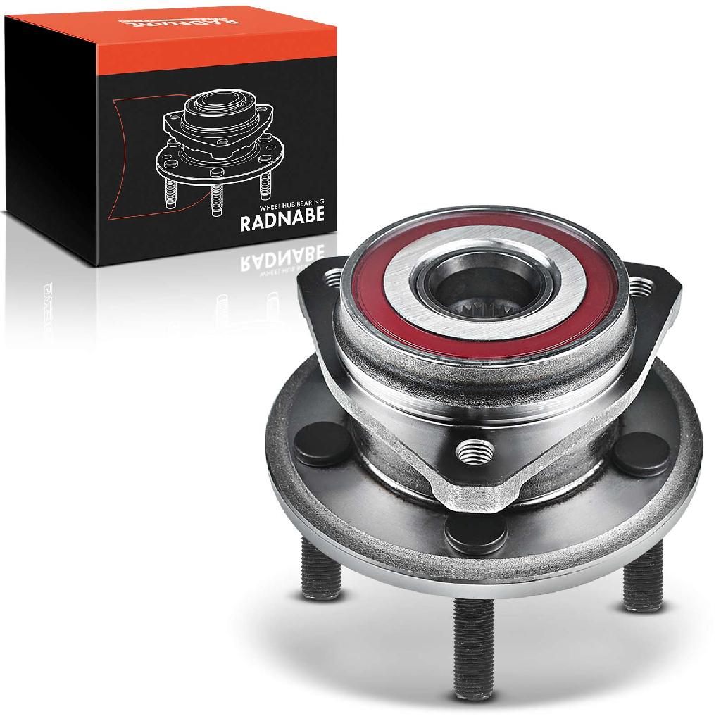 1x Radnabe Radlagersatz Vorderachse beidseitig für Jeep Wrangler II 2.4L 2.5L 4.0L 2000-2007