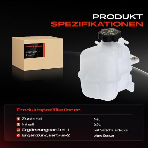 Frankberg 1x Ausgleichsbehälter Kühlmittelbehälter für Chevrolet Spark M300 1.0L 1.2L Bj ab 2010 Bild Frankberg 1x Ausgleichsbehälter Kühlmittelbehälter für Chevrolet Spark M300 1.0L 1.2L Bj ab 2010