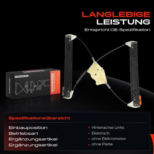 Frankberg 1x Fensterheber Hinten Links für VW Touareg 7LA 7L6 7L7 Porsche Cayenne 9PA Bild Frankberg 1x Fensterheber Hinten Links für VW Touareg 7LA 7L6 7L7 Porsche Cayenne 9PA