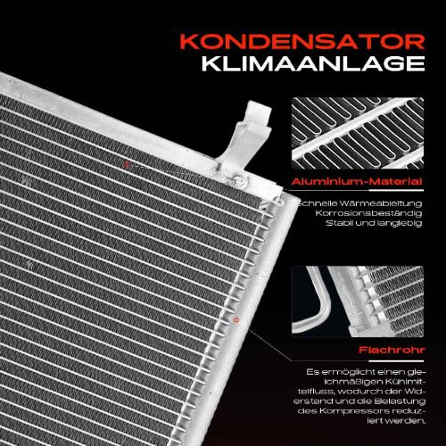 1x Kondensator Klimaanlage für Isuzu D-Max I 2.5L 3.0L 2006-2012 Bild 1x Kondensator Klimaanlage für Isuzu D-Max I 2.5L 3.0L 2006-2012