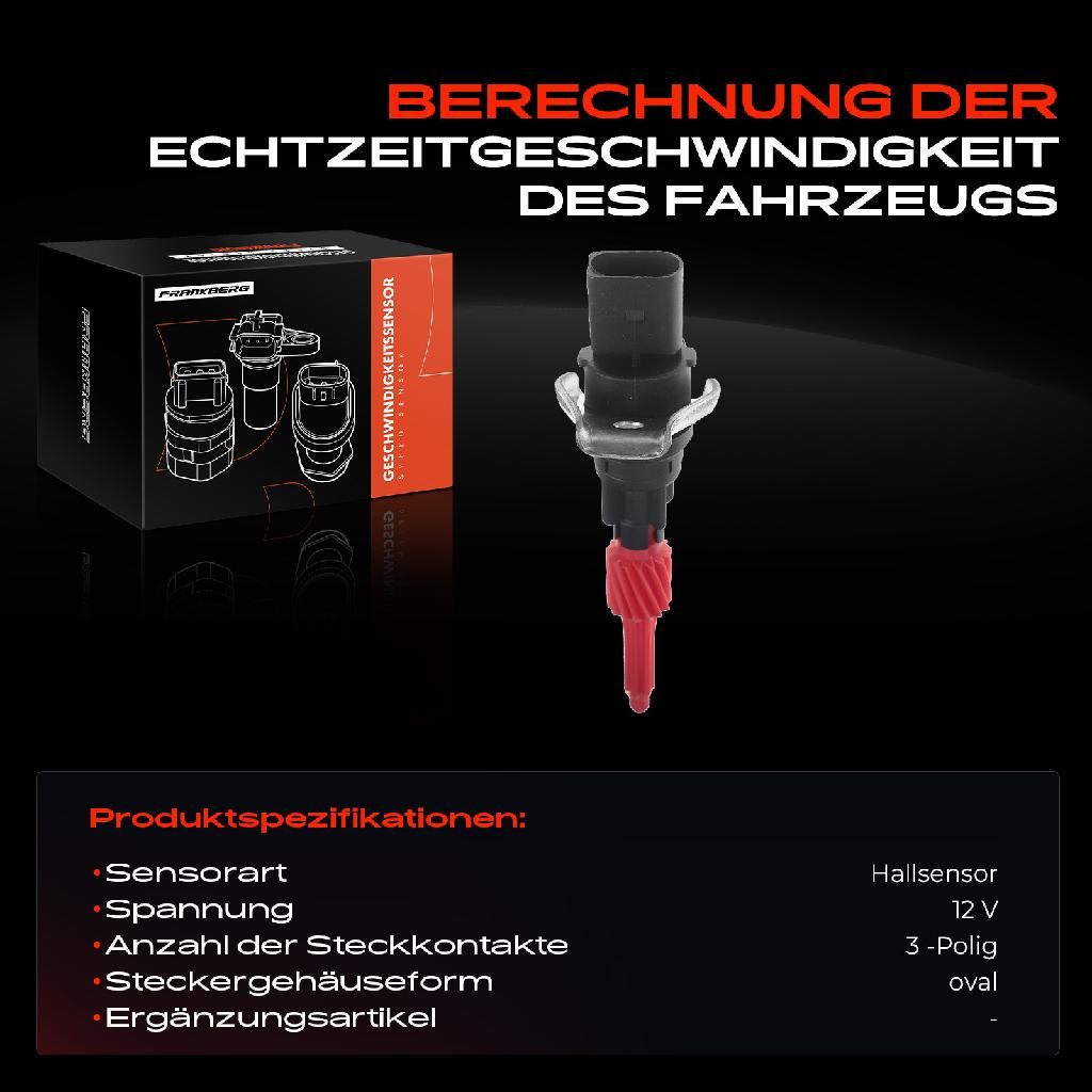 1x Geschwindigkeitssensor für VW Golf III IV Polo Passat Audi A3