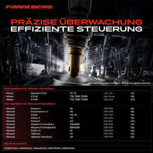 1x Lambdasonde Diagnosesonde Nach Katalysator für Renault Megane IV Grandtour Schrägheck K9A/M/N/B9A Bild 1x Lambdasonde Diagnosesonde Nach Katalysator für Renault Megane IV Grandtour Schrägheck K9A/M/N/B9A