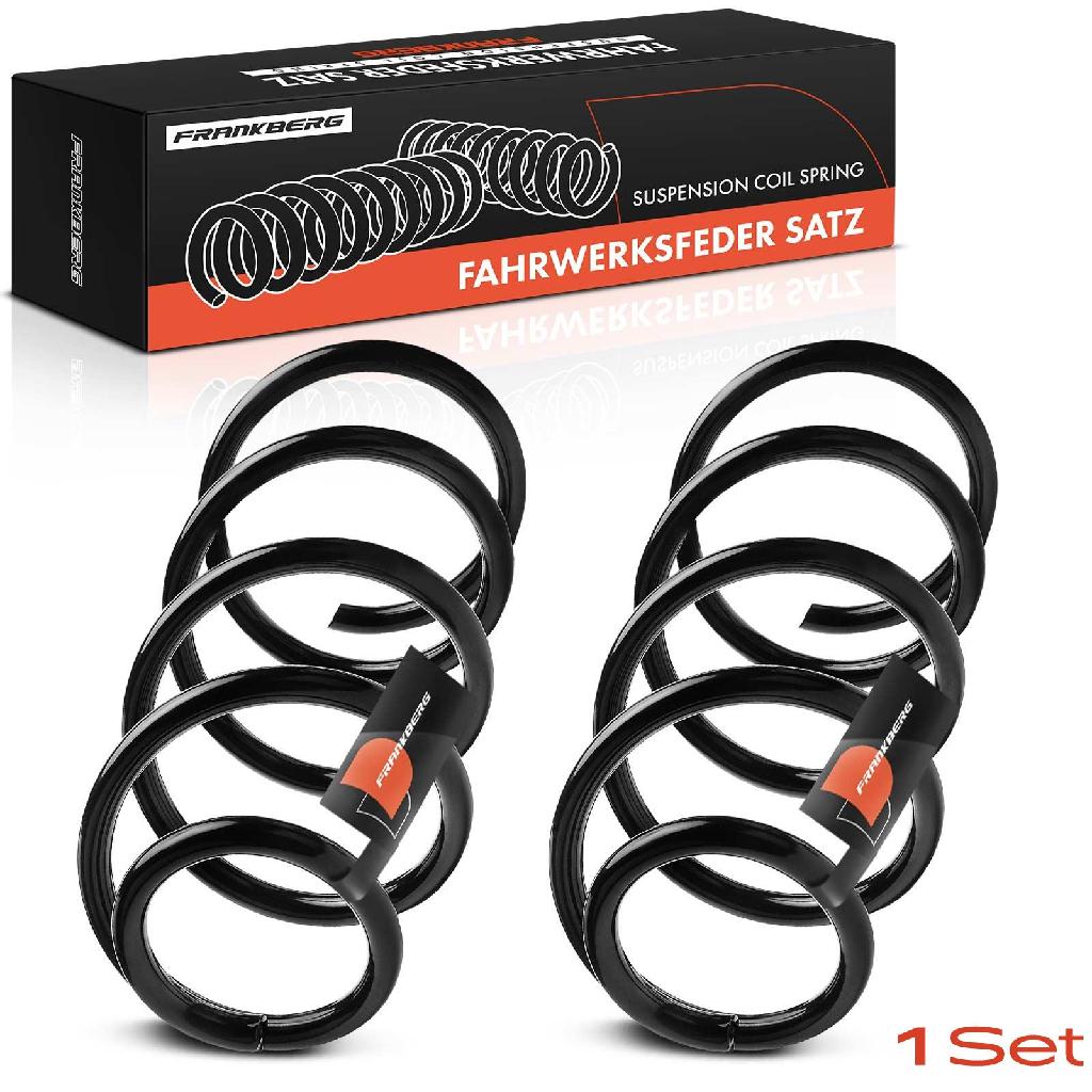 Frankberg 2x Fahrwerksfeder Hinterachse für Opel Adam M13 1.0L 1.2L 1.4L 2012-2019