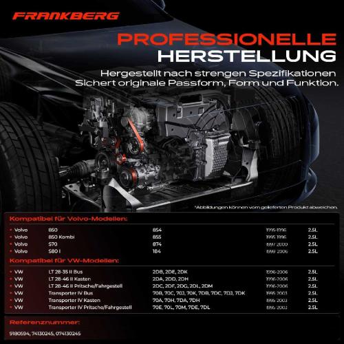 1x Umlenkrolle Führungsrolle für VW LT 28-35 2D T4 70 Volvo 850 S70 V70 Bild 1x Umlenkrolle Führungsrolle für VW LT 28-35 2D T4 70 Volvo 850 S70 V70