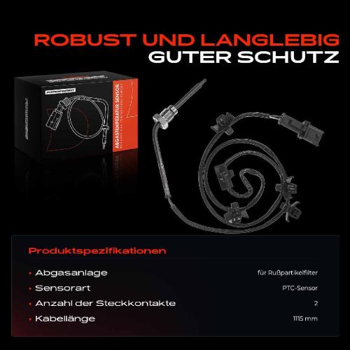 1x Abgastemperatursensor für Chevrolet Trax Opel Mokka X J13 1.7L Bild 1x Abgastemperatursensor für Chevrolet Trax Opel Mokka X J13 1.7L