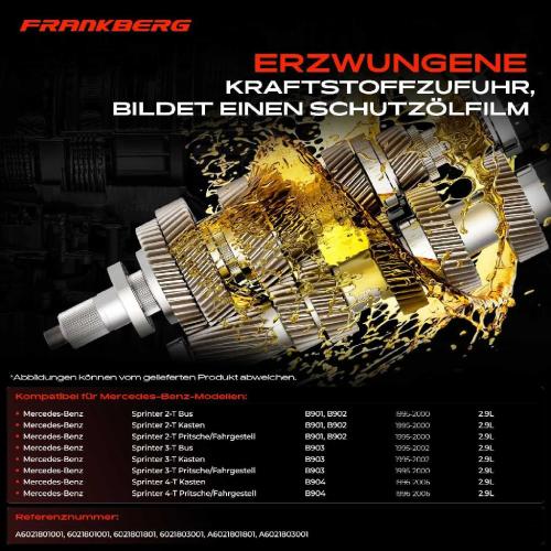Frankberg 1x Ölpumpe für Mercedes-Benz Sprinter 2-T 3-T B903 Bus 4-T Kasten B904 Bild Frankberg 1x Ölpumpe für Mercedes-Benz Sprinter 2-T 3-T B903 Bus 4-T Kasten B904