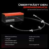 1x Bremsschlauch Bremsschläuche Vorderachse Rechts für Honda Accord IV CB V Rover 600 RH