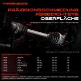 1x Antriebswelle Gelenksatz Vorderachse für Honda Accord CA Civic EG MA MB Prelude CRX