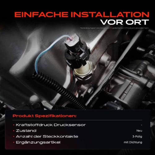 1x Sensor Kraftstoffdruck Drucksensor für Ford Grand C-Max Focus Transit Tourneo Bild 1x Sensor Kraftstoffdruck Drucksensor für Ford Grand C-Max Focus Transit Tourneo