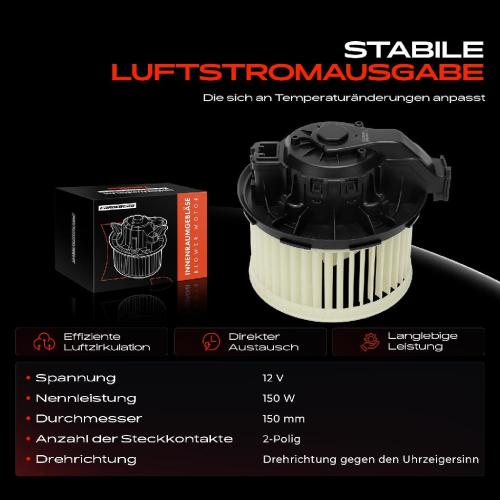 Frankberg 1x Gebläsemotor Innenraumgebläse für VW Load UP Seat Mii KE1 KF1 Skoda Citigo NF1 Bild Frankberg 1x Gebläsemotor Innenraumgebläse für VW Load UP Seat Mii KE1 KF1 Skoda Citigo NF1