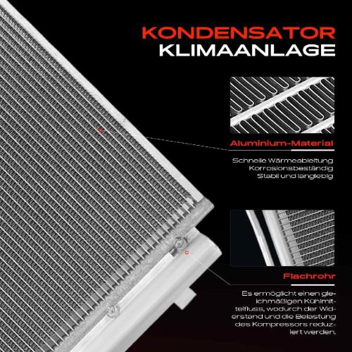 Frankberg 1x Kondensator Klimaanlage für Hyundai iX20 KIA Venga 1.4L 1.6L Bj ab 2010 Bild Frankberg 1x Kondensator Klimaanlage für Hyundai iX20 KIA Venga 1.4L 1.6L Bj ab 2010