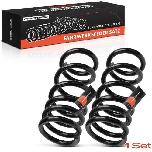Frankberg 2x Fahrwerksfeder Hinterachse für Opel Astra Zafira Citroën C4 Mercedes Mitsubishi Bj ab 2006 Bild Frankberg 2x Fahrwerksfeder Hinterachse für Opel Astra Zafira Citroën C4 Mercedes Mitsubishi Bj ab 2006