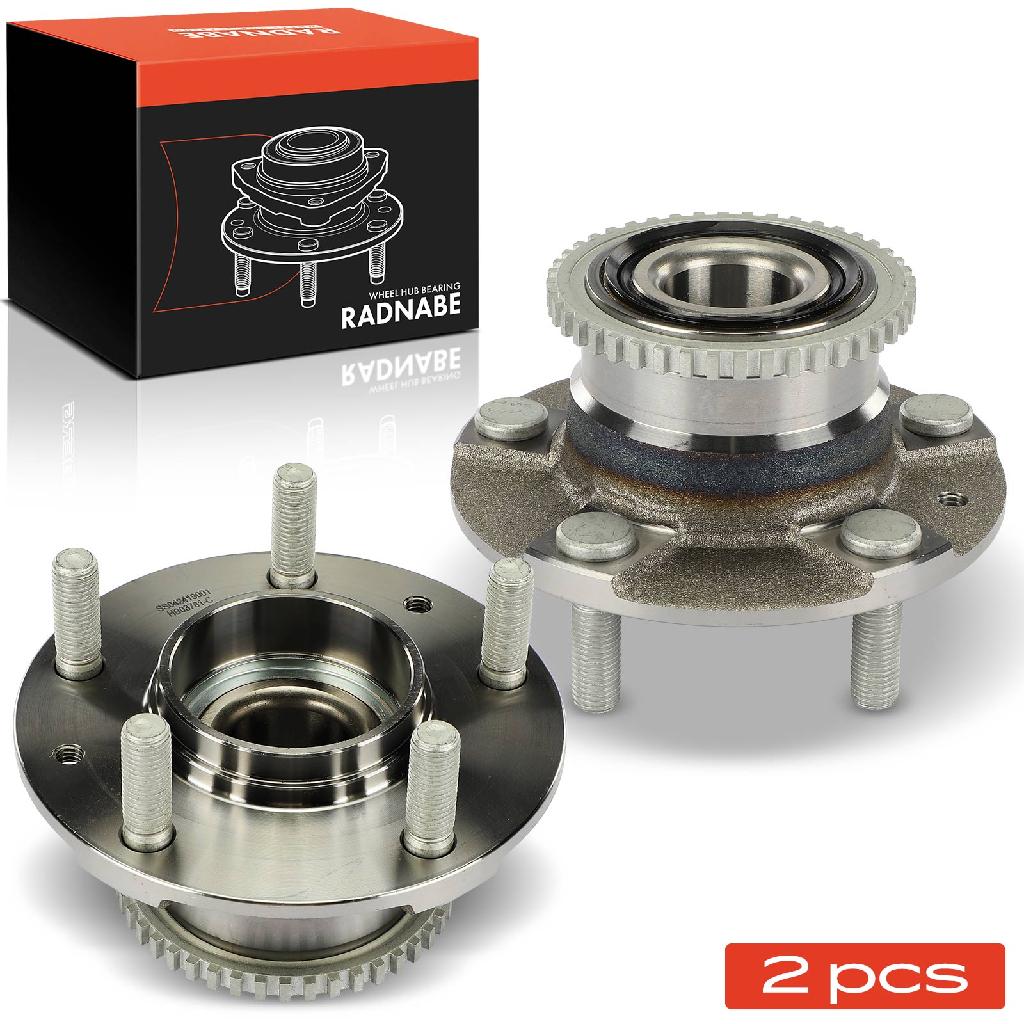 Frankberg 2x Radnabe Radlagersatz Hinterachse beidseitig für Mazda 626 IV Hatchback V Station Wagon MX-6 Xedos 6 9