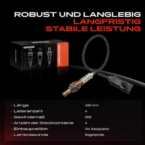 1x Lambdasonde Regelsonde Vor Katalysator für Dacia Logan Nissan Kubistar Renault Clio II BB Bild 1x Lambdasonde Regelsonde Vor Katalysator für Dacia Logan Nissan Kubistar Renault Clio II BB
