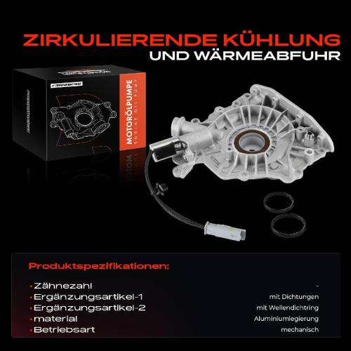 Frankberg 1x Ölpumpe für Ford Transit Tourneo B-Max Mondeo Peugeot Opel Grandland Bild Frankberg 1x Ölpumpe für Ford Transit Tourneo B-Max Mondeo Peugeot Opel Grandland