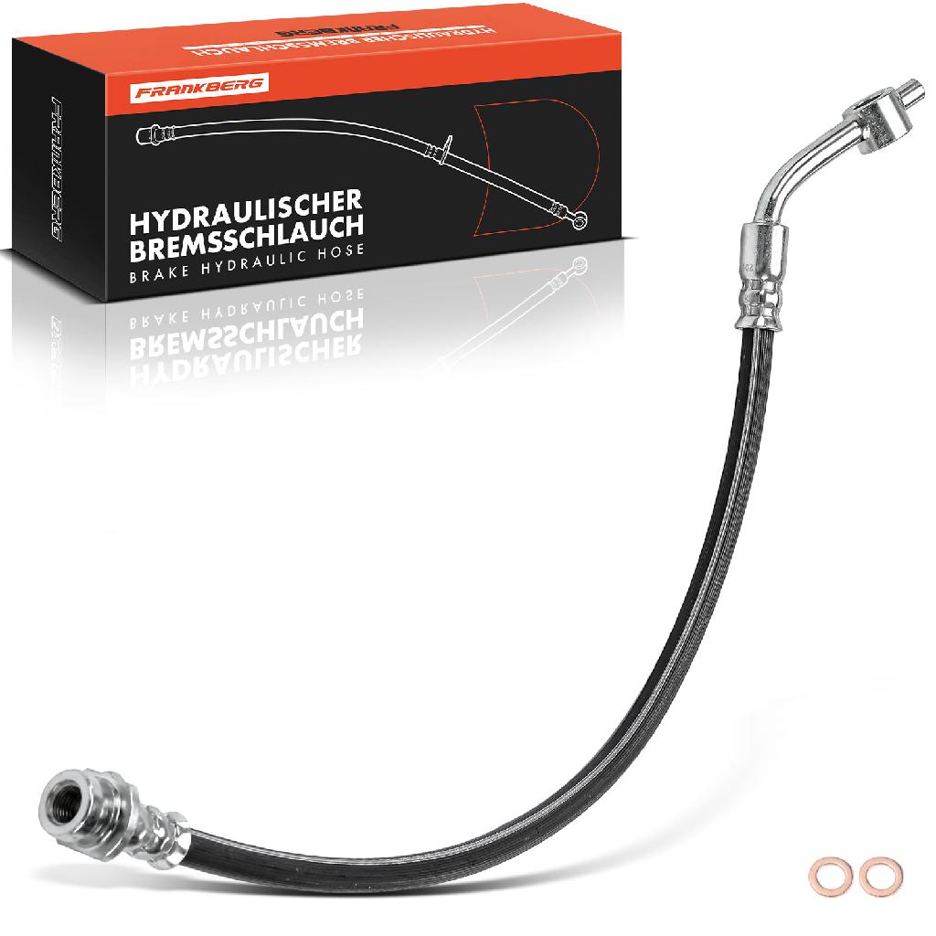 1x Bremsschlauch Bremsschläuche Vorderachse Links für Nissan NP300 Navara Xterra 2.4L-3.3L