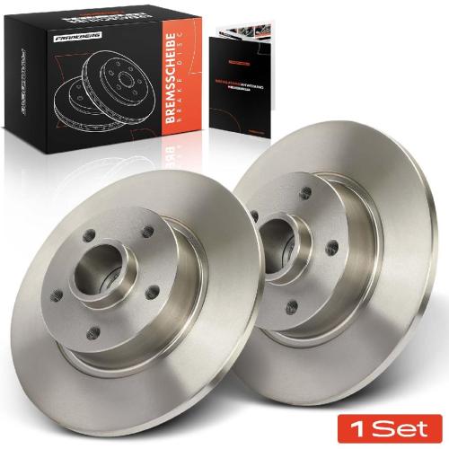 Frankberg 2x Bremsscheiben Hinterachse für Opel Vivaro B Kasten Combi Pritsche/Fahrgestell Renault Trafic III Bus Bild Frankberg 2x Bremsscheiben Hinterachse für Opel Vivaro B Kasten Combi Pritsche/Fahrgestell Renault Trafic III Bus