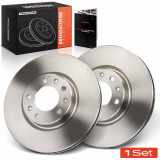 Frankberg 2x Bremsscheiben Vorderachse für Opel Astra L Sports Tourer Combo Tour/Life Peugeot 308 III