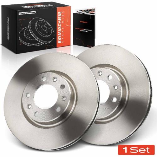 Frankberg 2x Bremsscheiben Vorderachse für Opel Astra L Sports Tourer Combo Tour/Life Peugeot 308 III Bild Frankberg 2x Bremsscheiben Vorderachse für Opel Astra L Sports Tourer Combo Tour/Life Peugeot 308 III