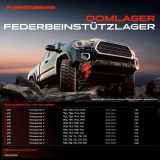 1x Domlager Federbeinstütz lager für VW Transporter V Kasten Pritsche/Fahrgestell