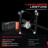 1x Fensterheber Vorne Links für Mercedes-Benz C-Klasse T-Model W203 S203 ab.2003/08