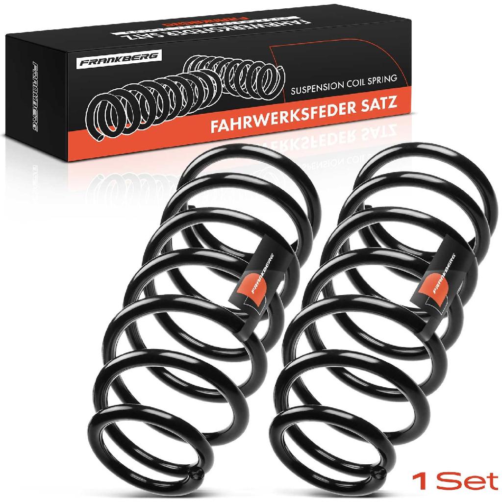 Frankberg 2x Fahrwerksfeder Vorderachse für Nissan Patrol GR V Wagon Y61 2.8L 1997-2000