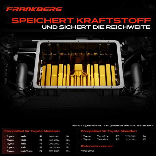 1x Kraftstofftank Kraftstoffbehälter für Toyota Yaris Verso P1 P2 1.0L Bild 1x Kraftstofftank Kraftstoffbehälter für Toyota Yaris Verso P1 P2 1.0L