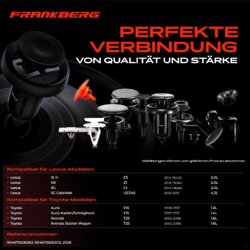 10x Befestigungsclips Stoßstange für Toyota Auris Aygo Yaris Lexus IS III NX Bild 10x Befestigungsclips Stoßstange für Toyota Auris Aygo Yaris Lexus IS III NX