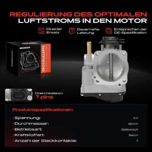 1x Drosselklappe Drosselklappenstutzen für VW Golf IV Passat Bora Seat Toledo II Bild 1x Drosselklappe Drosselklappenstutzen für VW Golf IV Passat Bora Seat Toledo II