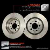 2x Bremsscheiben Hinterachse für Volvo XC90 I Van 2.4L 2.5L 2.9L 3.2L 4.4L 2002-2014