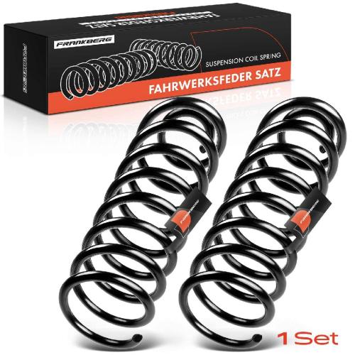 Frankberg 2x Fahrwerksfeder Hinterachse für VW Golf III IV Vento 1H 1E Seat Toledo I 1L 1991-2002 Bild Frankberg 2x Fahrwerksfeder Hinterachse für VW Golf III IV Vento 1H 1E Seat Toledo I 1L 1991-2002