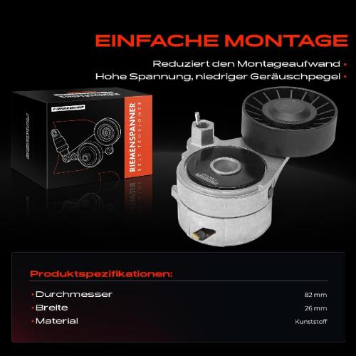 1x Spannrolle Riemenspanner für Audi A6 Avant 4B C5 4.2L A8 4D2 4D8 3.7L Bild 1x Spannrolle Riemenspanner für Audi A6 Avant 4B C5 4.2L A8 4D2 4D8 3.7L