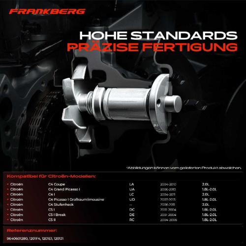 Frankberg 1x Wasserpumpe Kühlwasserpumpe für Citroën C4 C5 Jumpy Peugeot 206 307 406 407 Fiat Bild Frankberg 1x Wasserpumpe Kühlwasserpumpe für Citroën C4 C5 Jumpy Peugeot 206 307 406 407 Fiat