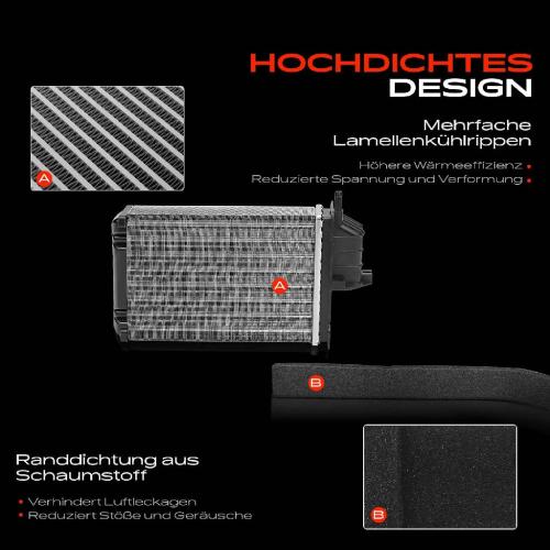 1x Wärmetauscher Innenraumheizung für Fiat Seicento 600 187 1998-2010 1.1L Bild 1x Wärmetauscher Innenraumheizung für Fiat Seicento 600 187 1998-2010 1.1L