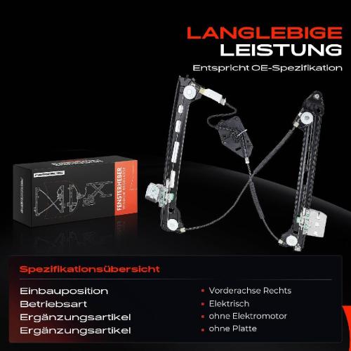 Frankberg 1x Fensterheber Vorne Rechts für VW Passat CC 357 Coupe 08-12 Bild Frankberg 1x Fensterheber Vorne Rechts für VW Passat CC 357 Coupe 08-12