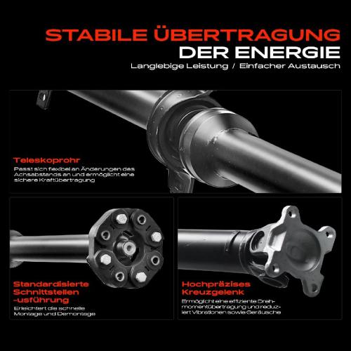 1x Kardanwelle Gelenkwelle Hinterachse für Mercedes-Benz Viano W639 Vito Bus Vito/Mixto Kasten 2.1L Bj ab 2010 Bild 1x Kardanwelle Gelenkwelle Hinterachse für Mercedes-Benz Viano W639 Vito Bus Vito/Mixto Kasten 2.1L Bj ab 2010