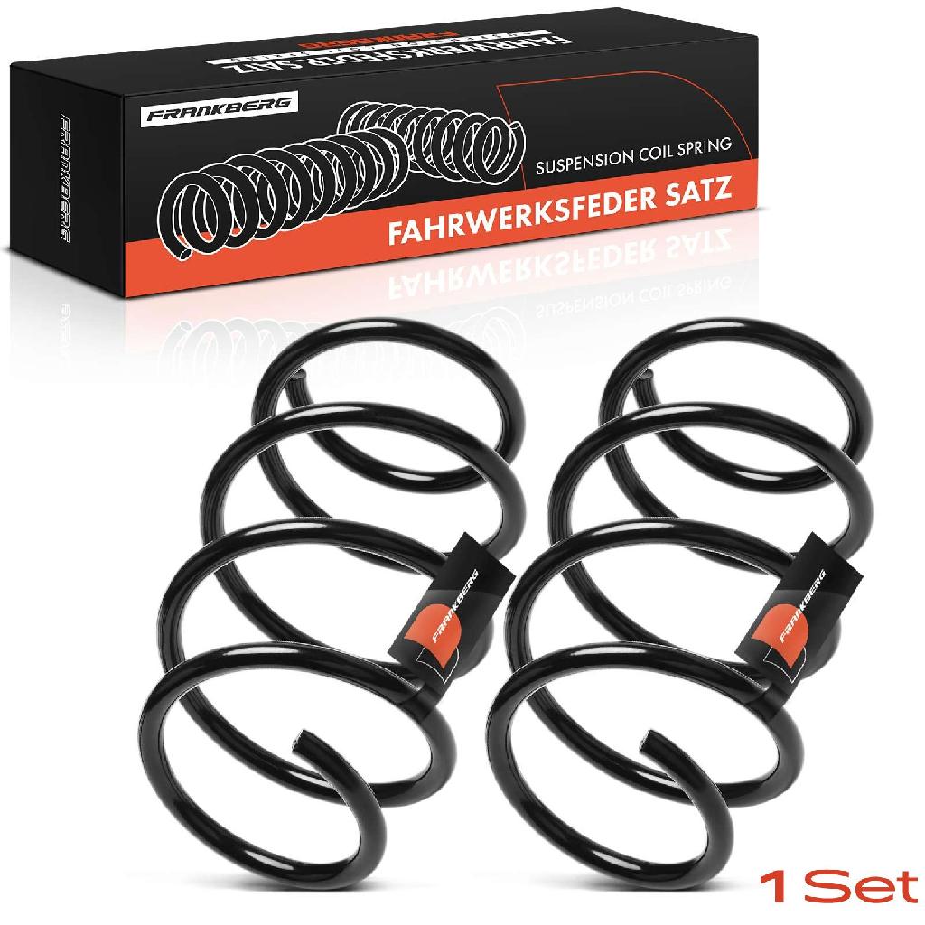 Frankberg 2x Fahrwerksfeder Vorderachse für Renault Megane III Coupe DZ0/1 1.4L 1.5L 1.6L 2008-2015