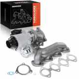 1x Turbolader Abgaskrümmer Einheit für Mercedes-Benz C-Klasse W204 C204 S204 W212 A207 C207 S212 R172