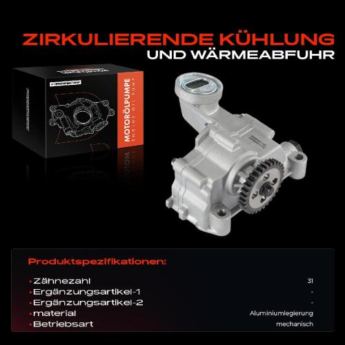 Frankberg 1x Ölpumpe für Kia Optima FSGDS6B 2.0L 2012-2015 Bild Frankberg 1x Ölpumpe für Kia Optima FSGDS6B 2.0L 2012-2015