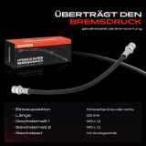 1x Bremsschlauch Bremsschläuche Hinterachse Links oder Rechts für KIA Rio II JB Rio DC 1.4L 1.5L