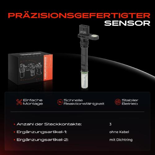 1x Kurbelwellensensor Impulsgeber für VW Touareg Bentley Audi A4 A8 Q5 Q7 Porsche Bild 1x Kurbelwellensensor Impulsgeber für VW Touareg Bentley Audi A4 A8 Q5 Q7 Porsche