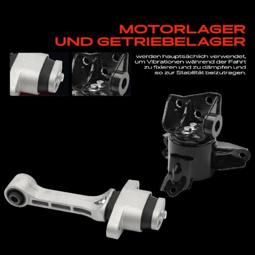1x Getriebelagerlager Motorlager Vorne Links für Hyundai iX35 EL LM KIA Sportage SL 2.0L Bild 1x Getriebelagerlager Motorlager Vorne Links für Hyundai iX35 EL LM KIA Sportage SL 2.0L